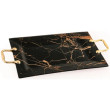 Товар VIVA MARBLE BLACK с ручками 35х22.5 см в уп.