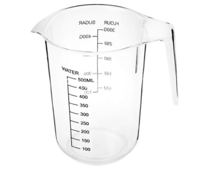 Мірна кружка BAGER BG-671 AQUA 0.5 л, пл.