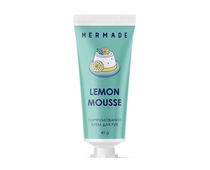 Парфумований крем для рук Lemon Mousse 40 г MERMADE