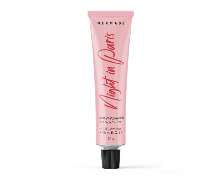 Парфумований крем для рук Night in Paris 30 г MERMADE