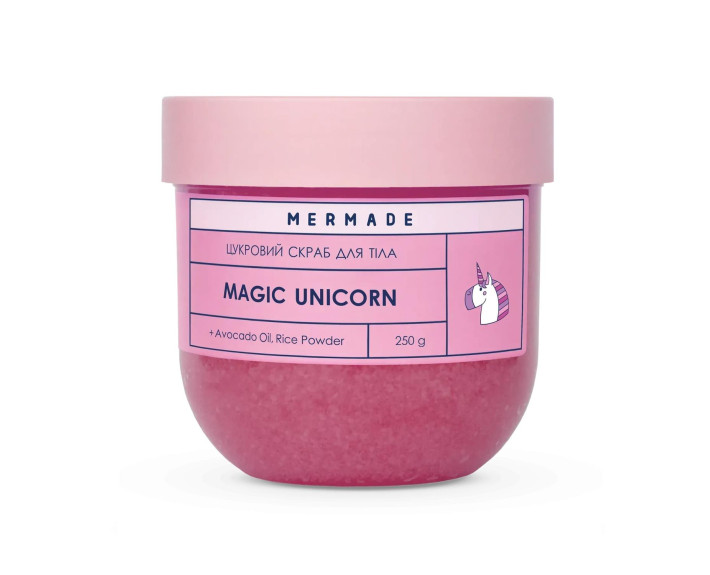 Скраб цукровий для тіла Magic Unicorn 250 г MERMADE