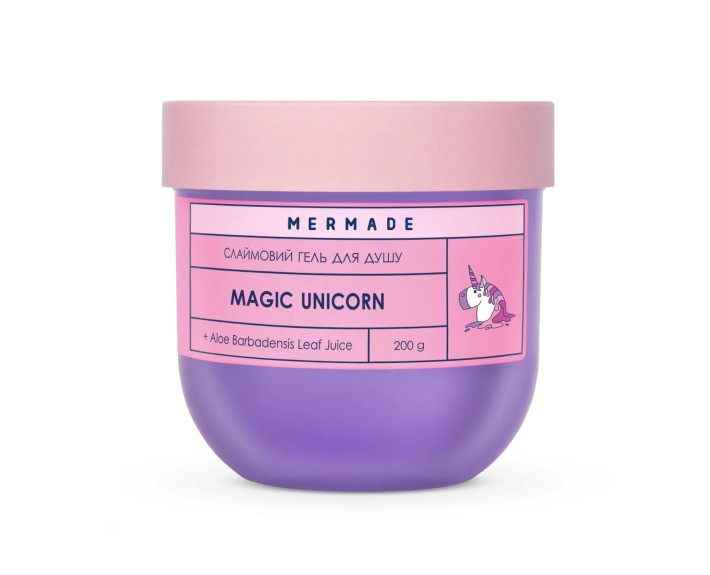 Слайм гель для душа Magic Unicorn 200 г MERMADE