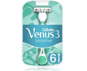 Бритви одноразові 6шт GILLETTE VENUS 3 Сенсетив