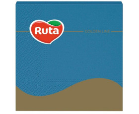Серветки Ruta 33х33 20л 3ш лазурні