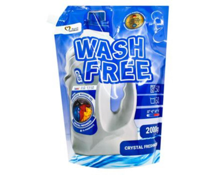 Гель для прання 2.0 л.DP универсал WASH & FREE