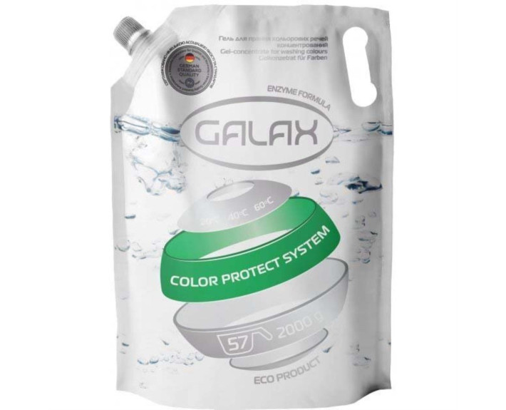 Гель для прання кольорових речей 2л (DOYPACK) GALAX