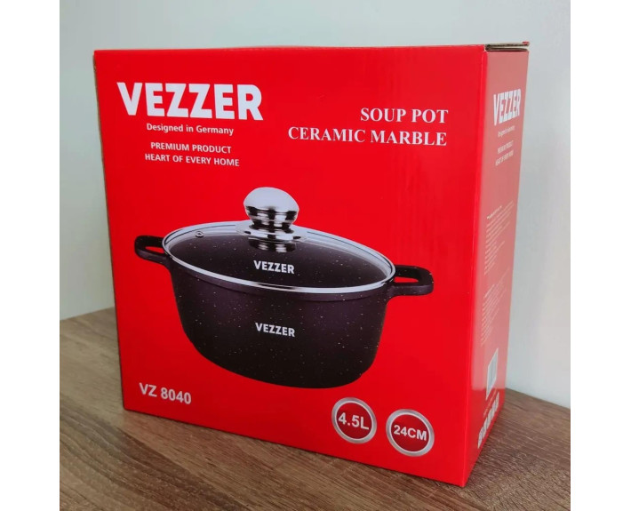 Каструля VEZZER 24*11,5cм,VZ8040