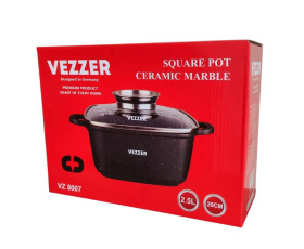Каструля VEZZER квадратна 20*9cм,VZ8007