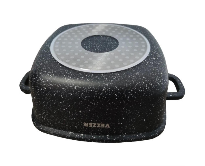 Каструля VEZZER квадратна 22*9,5cм,VZ8008