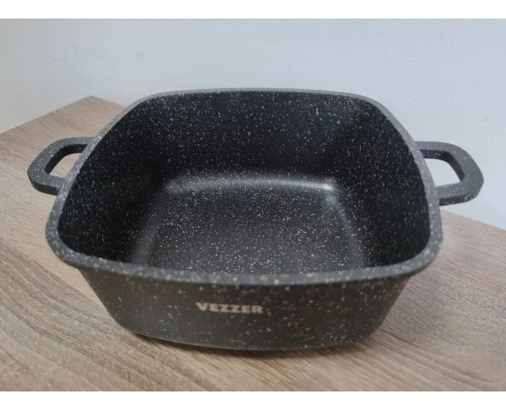 Каструля VEZZER квадратна 24*10cм,VZ8009