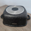 Каструля VEZZER квадратна 24*10cм,VZ8009