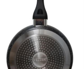 Сковорода VEZZER 26 см з кришкою,VZ8063