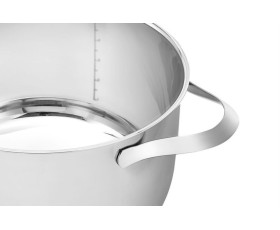 Каструля Lessner  з корозійностійкої сталі з кришкою 5,4л