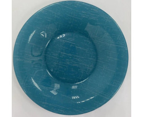 Тарілка глибока кругла Luminarc  Poppy Turquoise d=20см