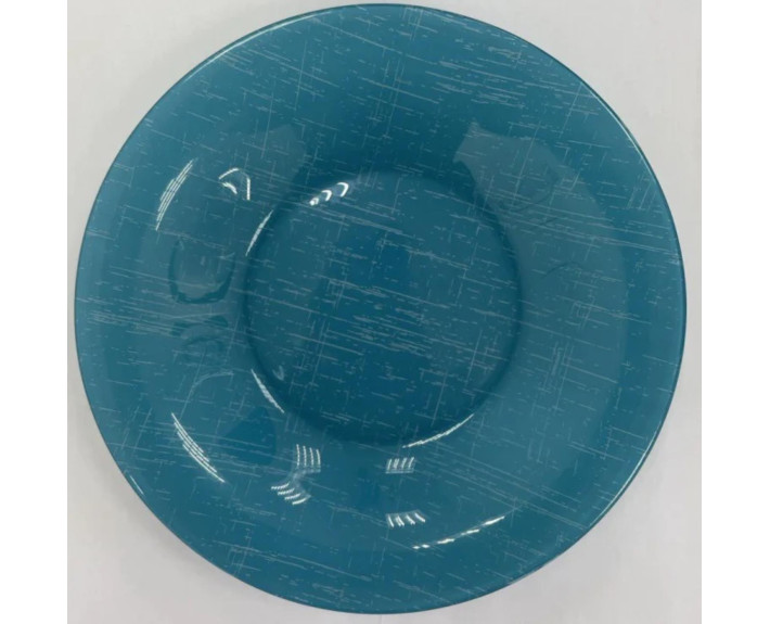 Тарелка глубокая круглая Luminarc Poppy Turquoise д=20см