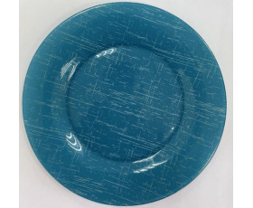 Тарелка десертная круглая Luminarc Poppy Turquoise d=19,6см