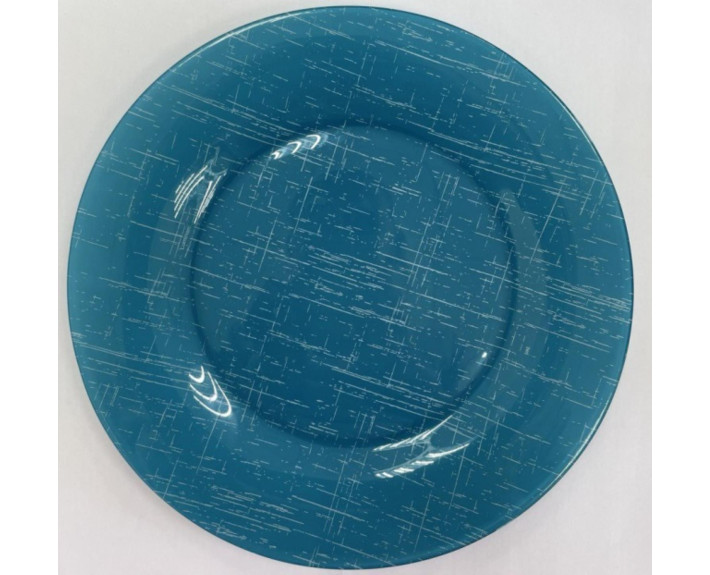 Тарелка десертная круглая Luminarc Poppy Turquoise d=19,6см