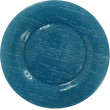 Тарелка обеденная круглая Luminarc Poppy Turquoise d=25см