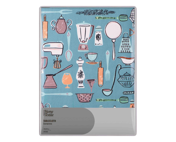 Скатерть Ardesto Cookery 140х180см, 90% полиэстер, 10% хлопок