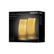 Набір склянок високих Ardesto Golden Moon, 500мл, 2шт, скло, золотистий