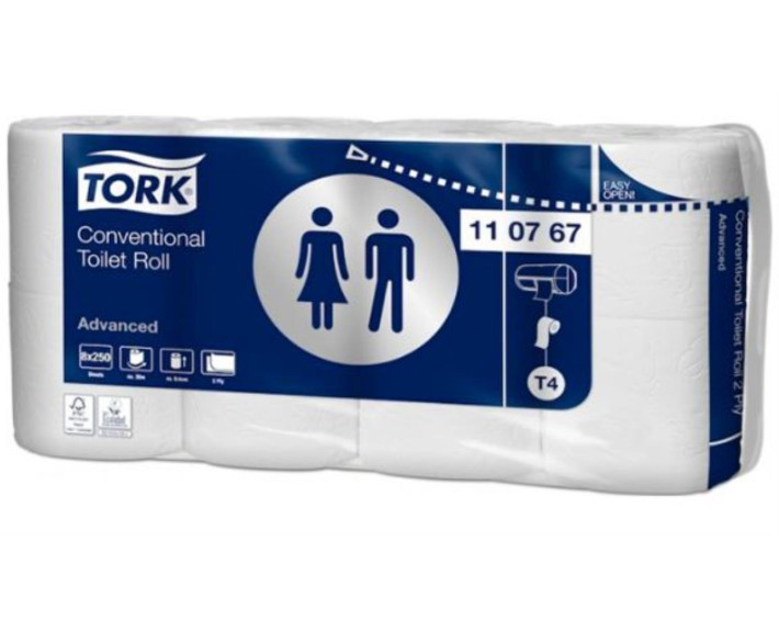 Туалетний папір Tork Advanced 8 рул*30м  2шар.