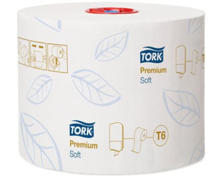 Туалетная бумага TORK Premium 90м, 2-слойная, мягкая