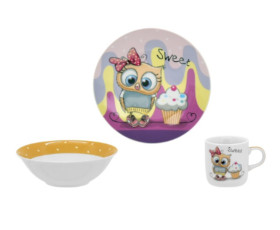 Набір посуду дит. LIMITED EDITION SWEET OWL 3 пр.