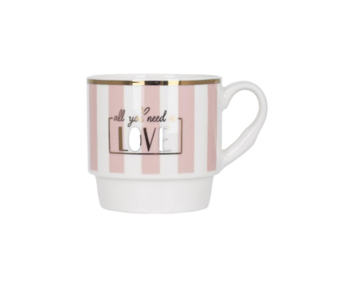 Чашка LIMITED EDITION GLAM /набір/4х345 мл на мет.підст.