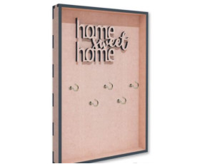 Ключниця Home sweet home в асортименті