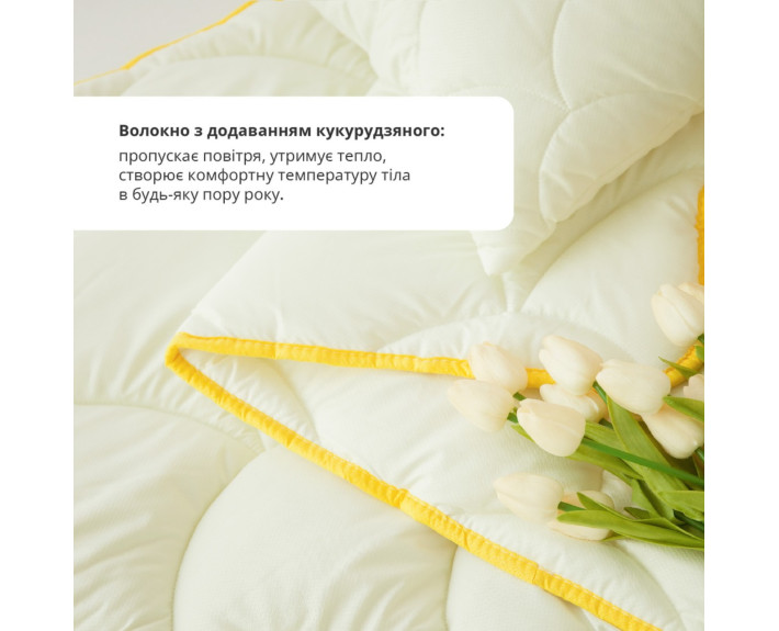 Ковдра ПОПКОРН ТМ IDEIA 175*200 літня щіл-150