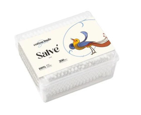 Ватяні палички прямокутні Salve 200 шт