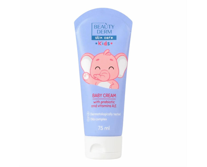 Крем дитячий  універ. з пребіотиком та віт. А.Е. 75 мл BEAUTYDERM KIDS