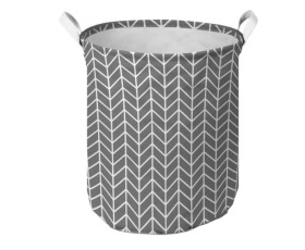 Корзина IDEA HOME TC-38 круг. ткан. Vector 35x45 см