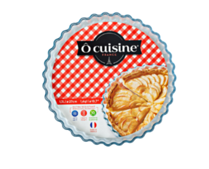 Форма скляна O CUISINE д.запек/круг/д.пирога/27 см