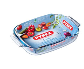 Форма скляна PYREX Classic  прямоуг. 35х23х6см (2.7л)