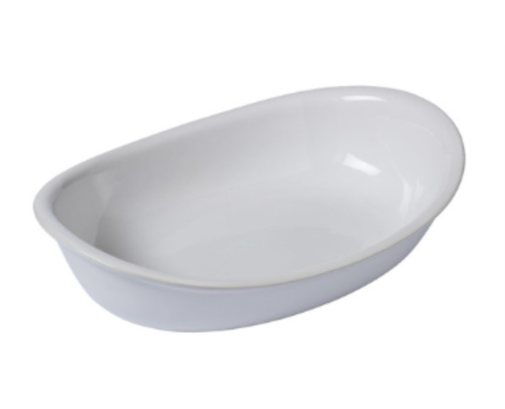 Форма PYREX Supreme white форма керам овал 26х18см