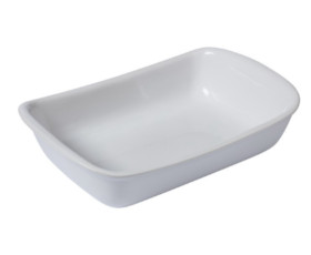 Форма PYREX Supreme white форма керам прямокут.30х20см