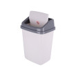 Корзина д/сміття VIOLET HOUSE 0100 WHITE з/кр.10 л