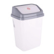 Корзина д/сміття VIOLET HOUSE 0100 WHITE з/кр.10 л