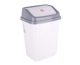 Корзина д/сміття VIOLET HOUSE 0100 WHITE з/кр.10 л