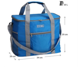 Термосумка COOLER BAG 20л блакитна,ТМ Koopman,Нідерланди