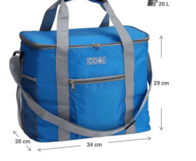 Термосумка COOLER BAG 20л блакитна,ТМ Koopman,Нідерланди