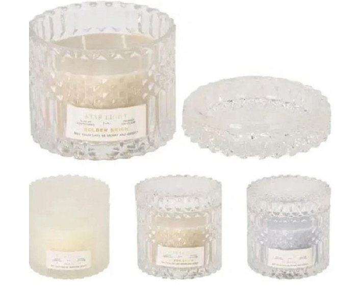 Свічка в склі CANDLE 8х10см,ТМ Koopman,Нідерланди