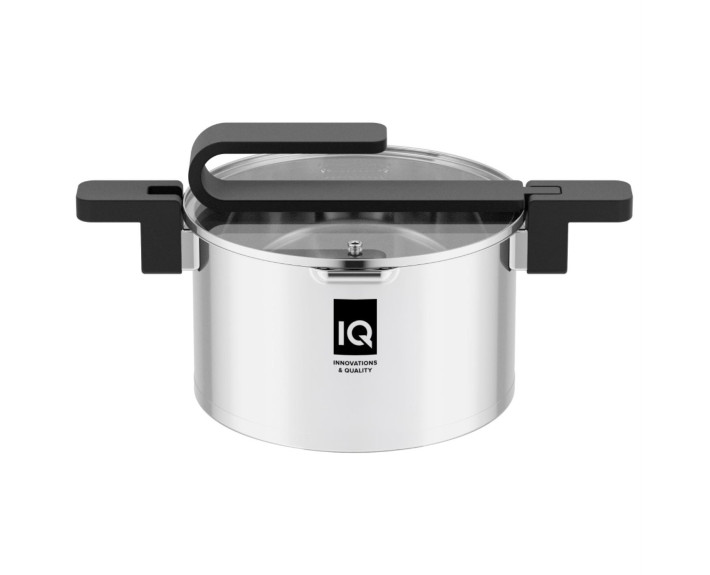 Каструля 22 см (4.2 л) з кришкою IQ Be Smart