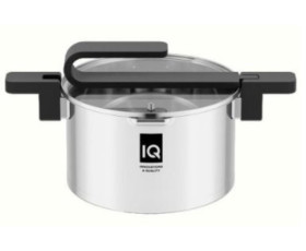 Каструля 24 см (5.4 л) з кришкою  IQ Be Smart