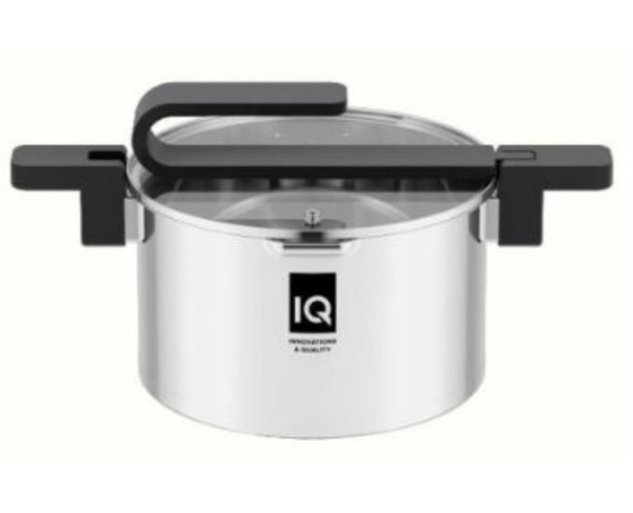 Каструля 24 см (5.4 л) з кришкою  IQ Be Smart