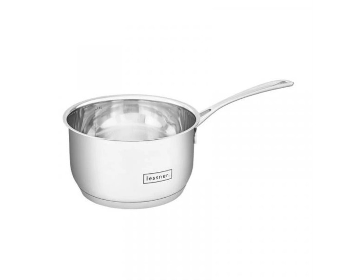 Ківш Lessner з корозійностійкої сталі з кришкою 1,6л 55877-16s