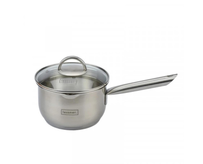Ківш Lessner з корозійностійкої сталі з кришкою 1,8л 55876-16s