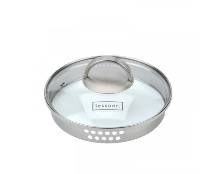 Ківш Lessner з корозійностійкої сталі з кришкою 1,8л 55876-16s