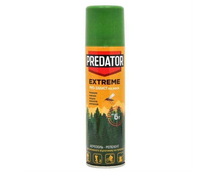 Аерозольний репелентний засіб PREDATOR EXTREME  150 см3//48